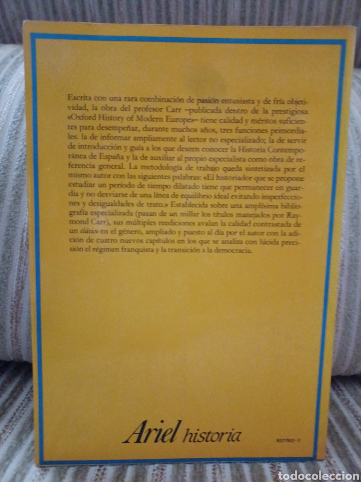 Libros de segunda mano: ESPA&Ntilde;A 1808 - 1975, Raymond Carr - Foto 2