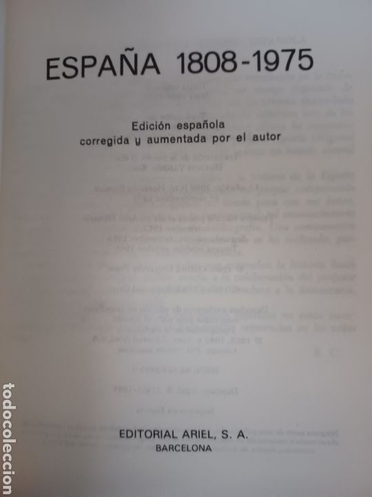 Libros de segunda mano: ESPA&Ntilde;A 1808 - 1975, Raymond Carr - Foto 4