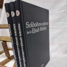 Libros de segunda mano: SOLDADITOS DE PLOMO DE LA EDAD MEDIA, ALTAYA, EN 3 TOMOS