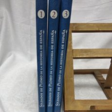 Libros de segunda mano: SOLDADOS DE PLOMO DE LA HISTORIA DE ESPAÑA, ALTAYA , EN 3 TOMOS