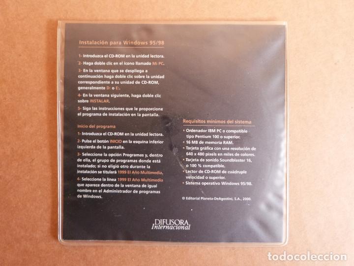 Libros de segunda mano: Complemento al libro Anuario de los Hechos 1999 CD Rom el a&ntilde;o multimedia - Difusora Internacional - Foto 3
