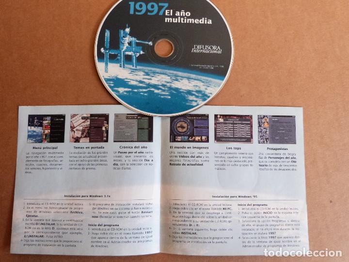 Libros de segunda mano: Complemento al libro Anuario de los Hechos 1997 CD Rom El a&ntilde;o multimedia - Difusora Internacional - Foto 2