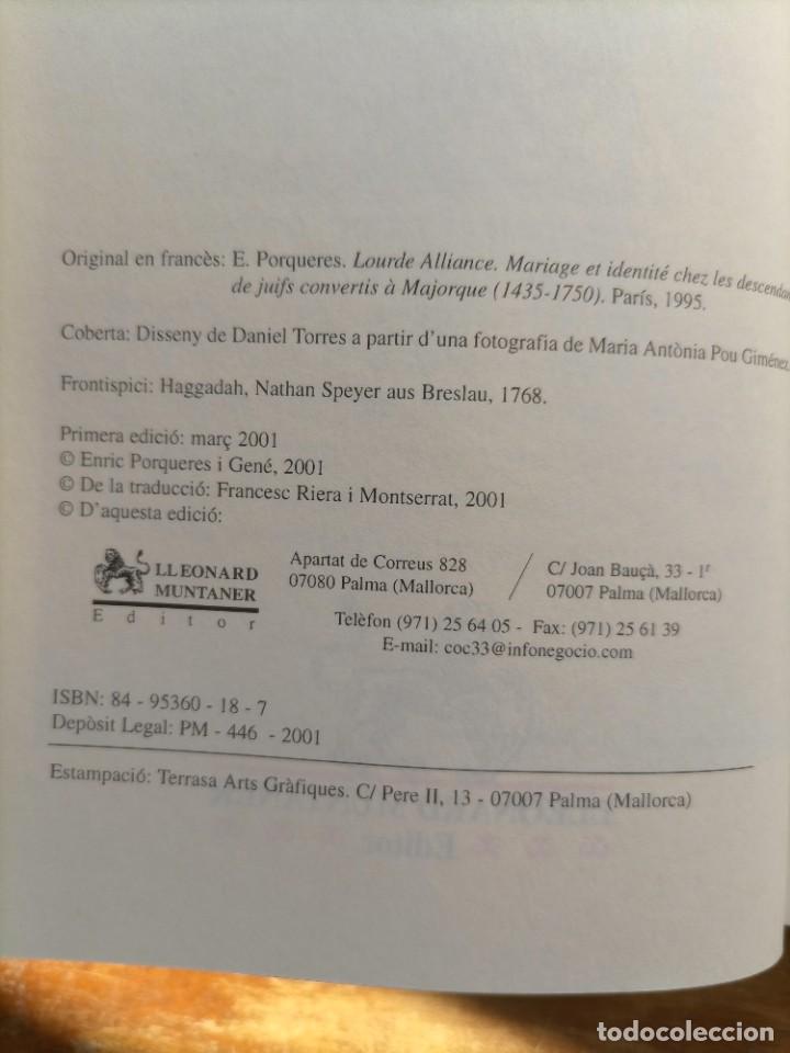 Libros de segunda mano: Lendogamie Dels xuetes de Mallorca - Foto 6
