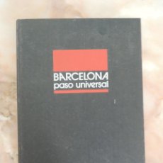 Libros de segunda mano: BARCELONA PASO UNIVERSAL - BIBLIOTECA DE LA VANGUARDIA - PERMANYER, ALGUERSUARI, BELVER. Lote 356209005