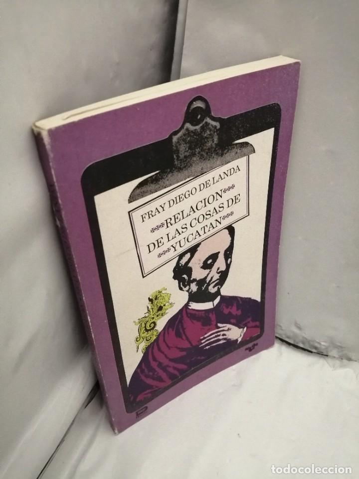 Libros de segunda mano: RELACI&Oacute;N DE LAS COSAS DE YUCAT&Aacute;N - Foto 3
