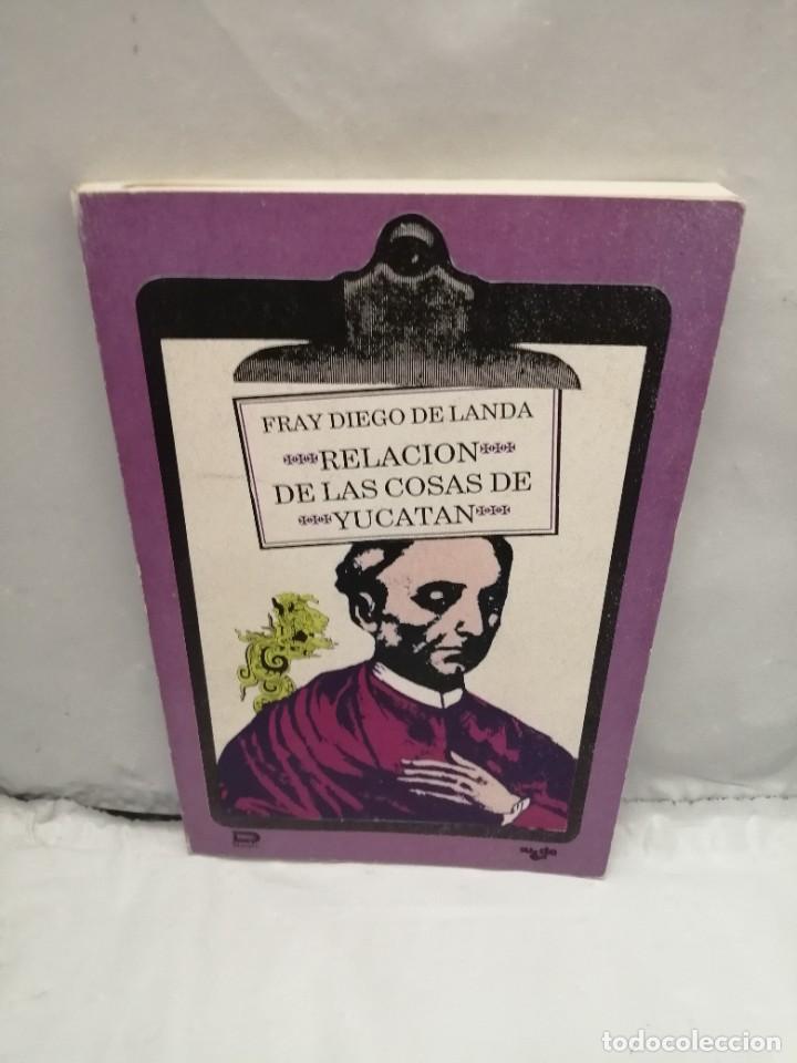 Libros de segunda mano: RELACI&Oacute;N DE LAS COSAS DE YUCAT&Aacute;N - Foto 1