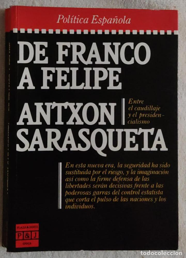 Libros de segunda mano: De Franco a Felipe. - Foto 1