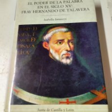 Libros de segunda mano: ISABELLA IANNUZZI, EL PODER DE LA PALABRA EN EL SIGLO XV: FRAY HERNANDO DE TALAVERA