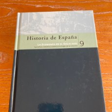 Libros de segunda mano: HISTORIA DE ESPAÑA 9 LA ECONOMÍA EN EL SIGLO XVIII. Lote 366003296