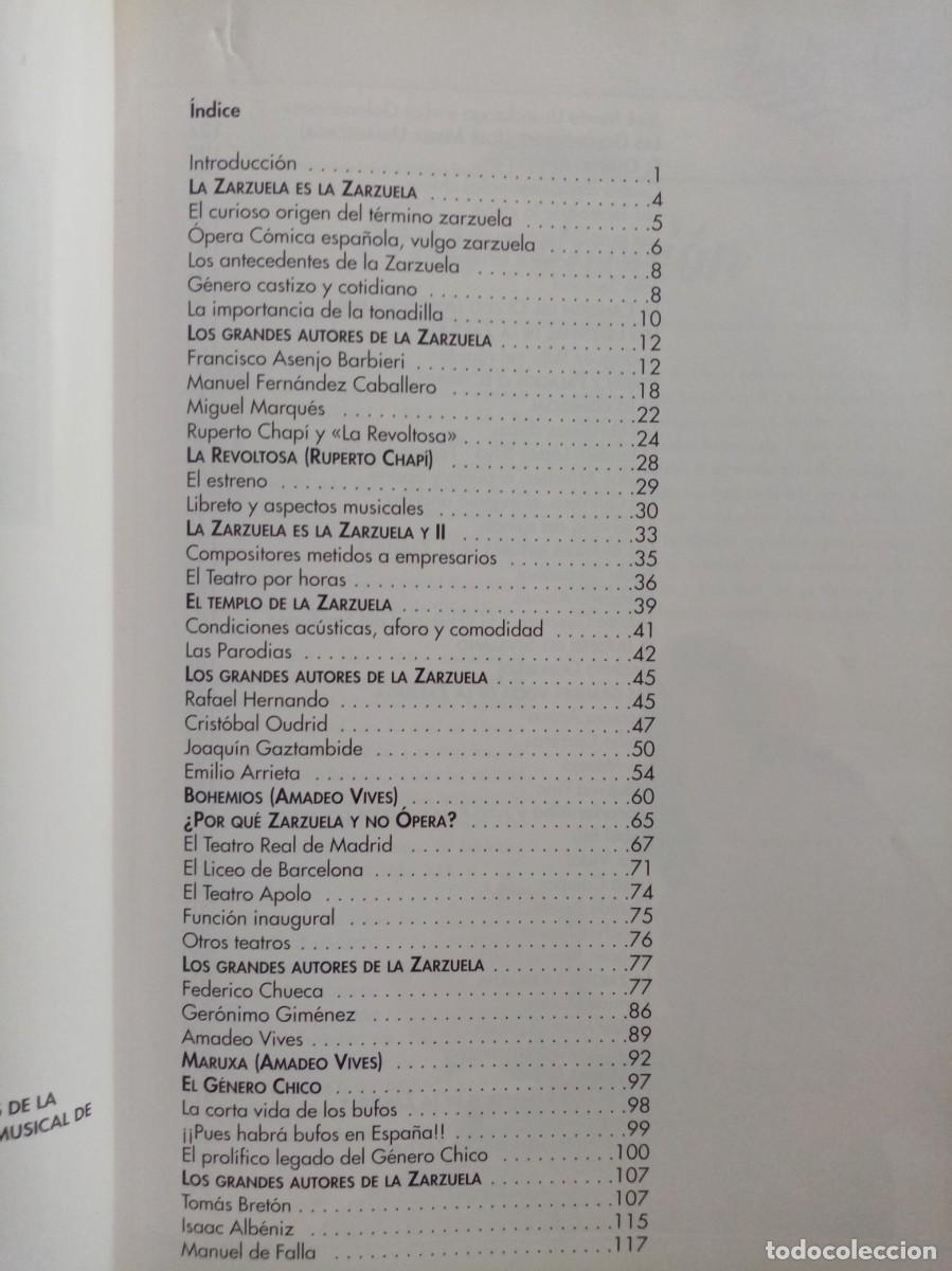 Libros de segunda mano: HISTORIA DE LAS ZARZUELAS - Foto 10