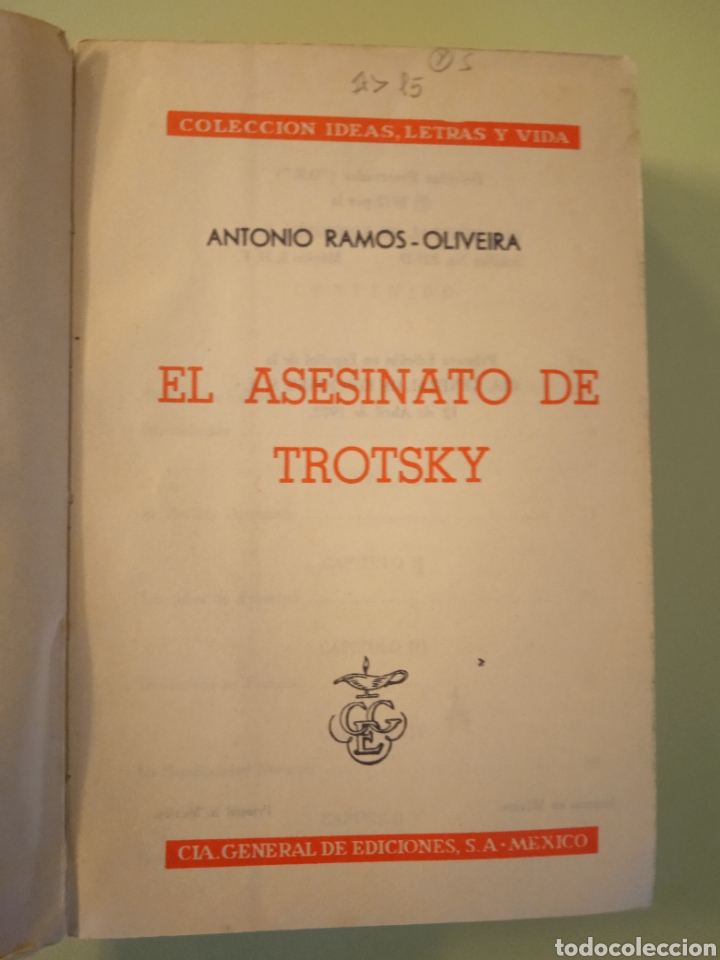 Libros de segunda mano: El Asesinato de Trotsky. Antonio Ramos-Oliveira. Mi Vida. Le&oacute;n Trotsky. - Foto 4