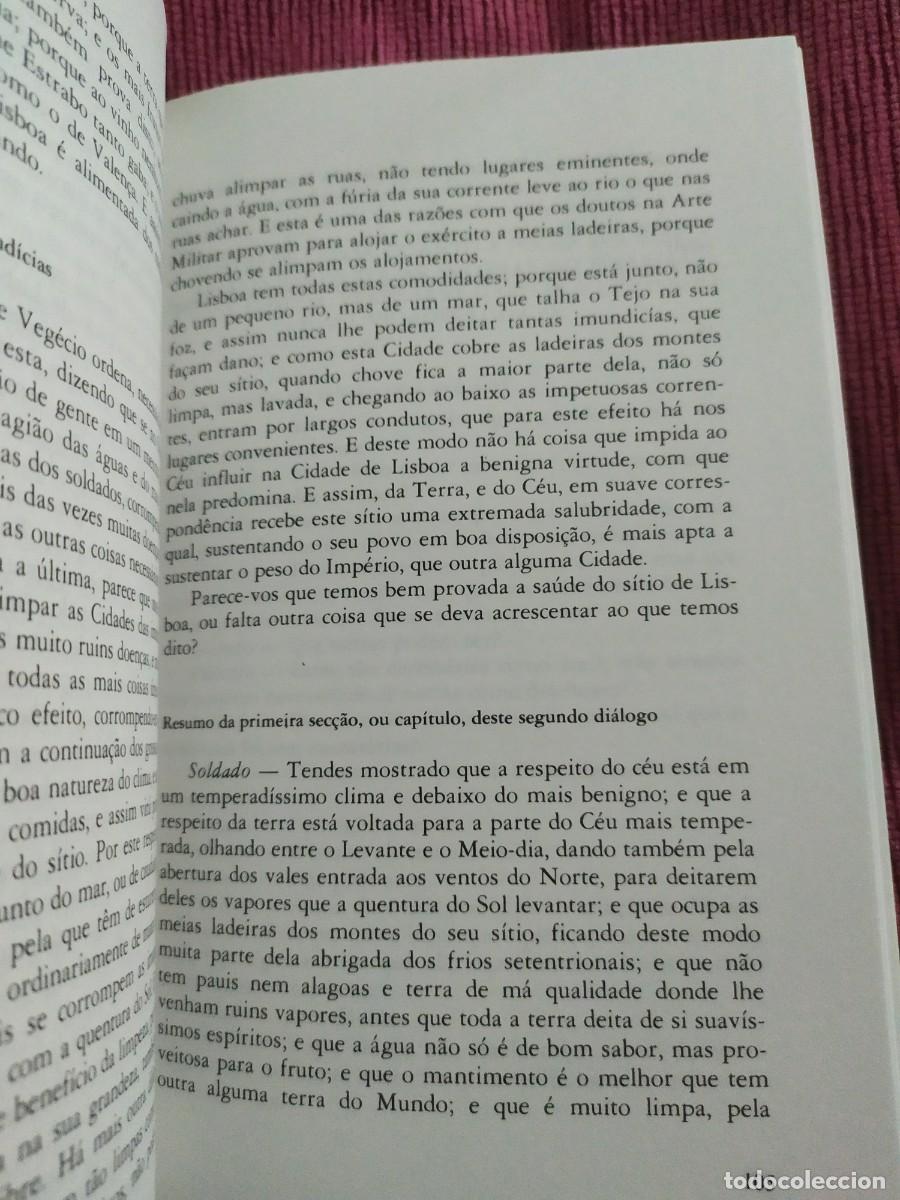 Libros de segunda mano: 1990. Do s&iacute;tio de Lisboa. Di&aacute;logos. Luis Mendes de Vasconcelos. - Foto 11