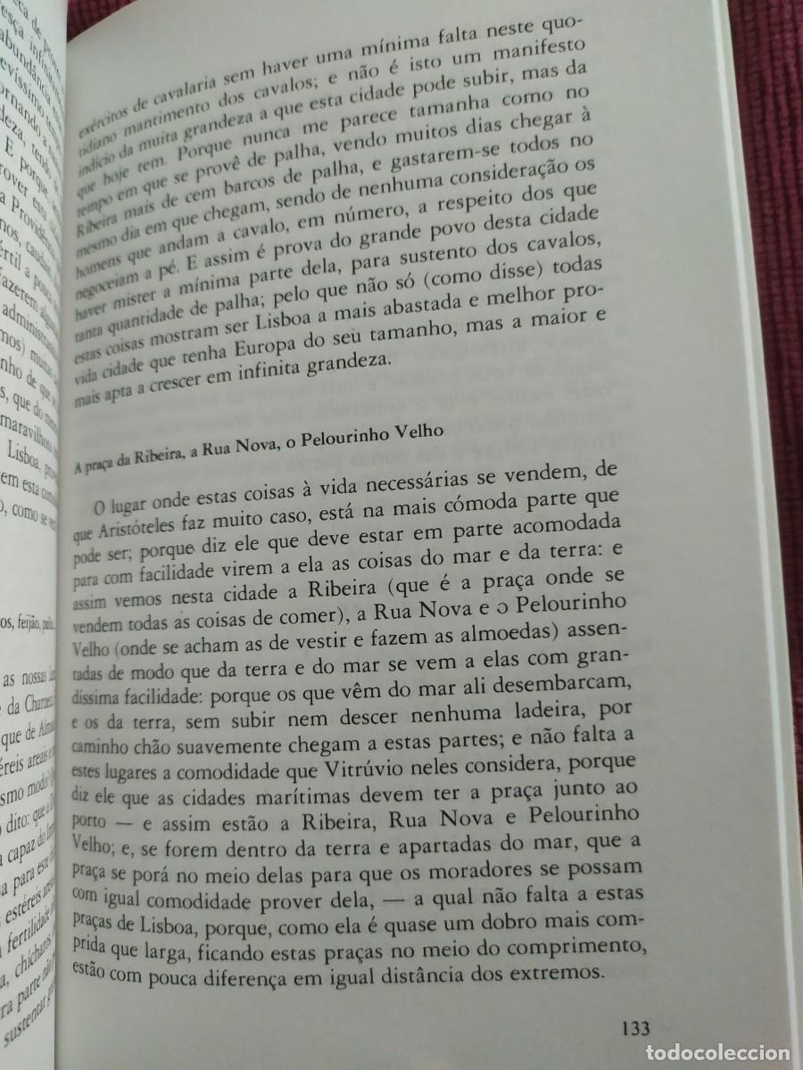 Libros de segunda mano: 1990. Do s&iacute;tio de Lisboa. Di&aacute;logos. Luis Mendes de Vasconcelos. - Foto 13