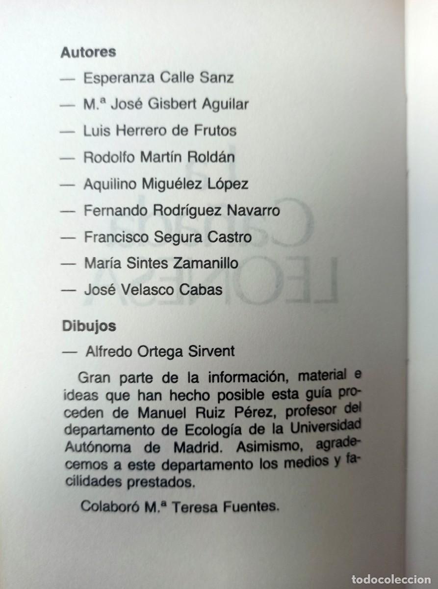 Libros de segunda mano: LA CA&Ntilde;ADA LEONESA - ITINERARIOS A PIE - - Foto 3