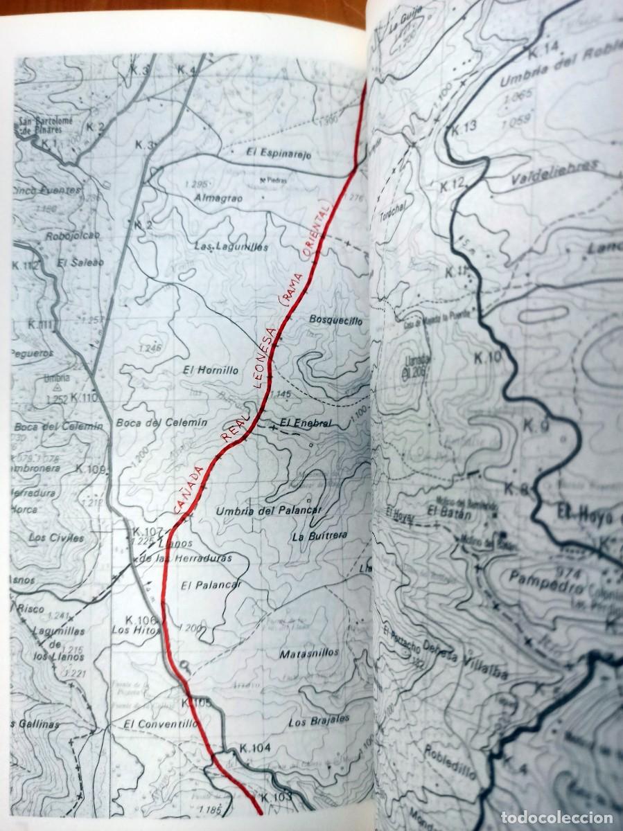 Libros de segunda mano: LA CA&Ntilde;ADA LEONESA - ITINERARIOS A PIE - - Foto 6
