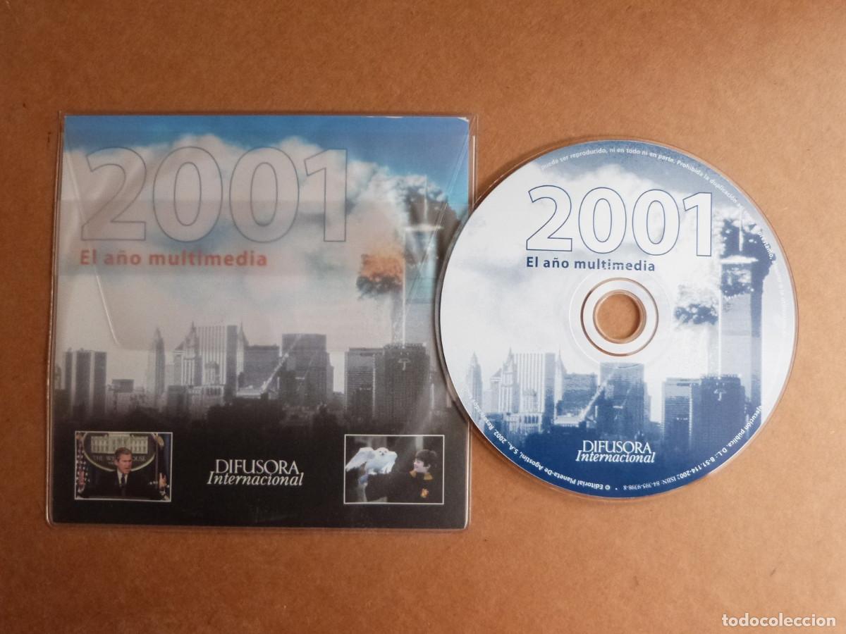 Libros de segunda mano: Complemento al libro Anuario de los Hechos 2001 CD Rom El a&ntilde;o multimedia - Difusora Internacional - Foto 2