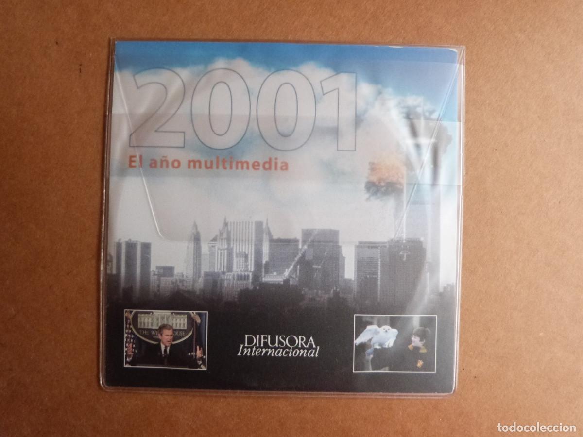 Libros de segunda mano: Complemento al libro Anuario de los Hechos 2001 CD Rom El a&ntilde;o multimedia - Difusora Internacional - Foto 1