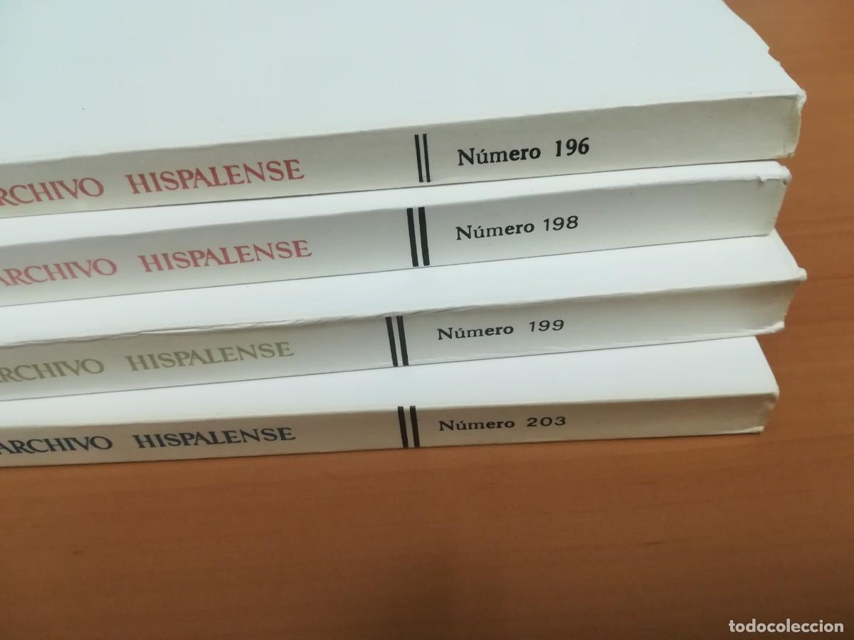 Libros de segunda mano: ARCHIVO HISPALENSE. LOTE DE 4 TOMOS. - Foto 3