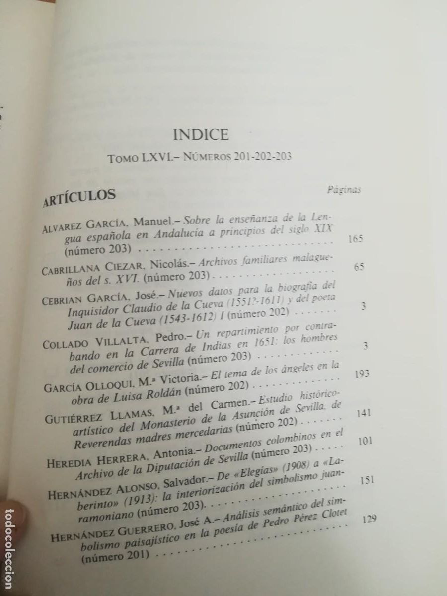 Libros de segunda mano: ARCHIVO HISPALENSE. LOTE DE 4 TOMOS. - Foto 7