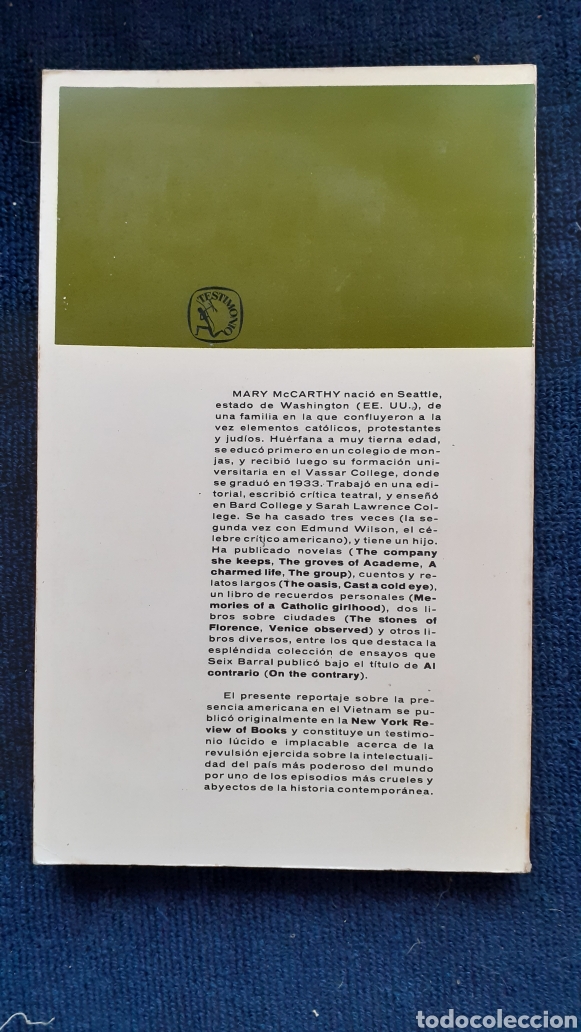 Libros de segunda mano: Vietnam - Mary McCarthy - Foto 2