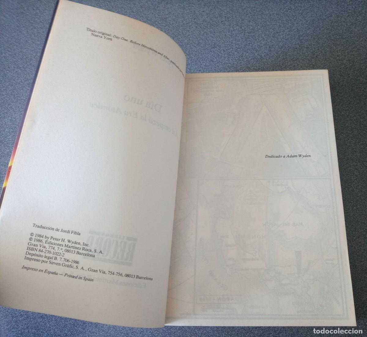 Libros de segunda mano: Dia Uno Peter Wyden - Foto 4