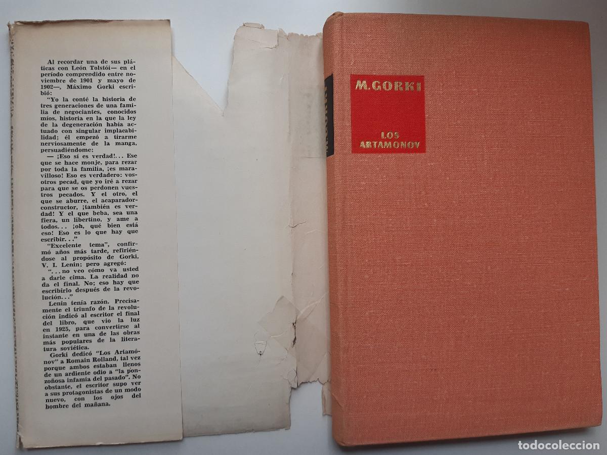 Libros de segunda mano: LOS ARTAMONOV MAXIMO GORKI PROGRESO MOSCU 1925 EC - Foto 6