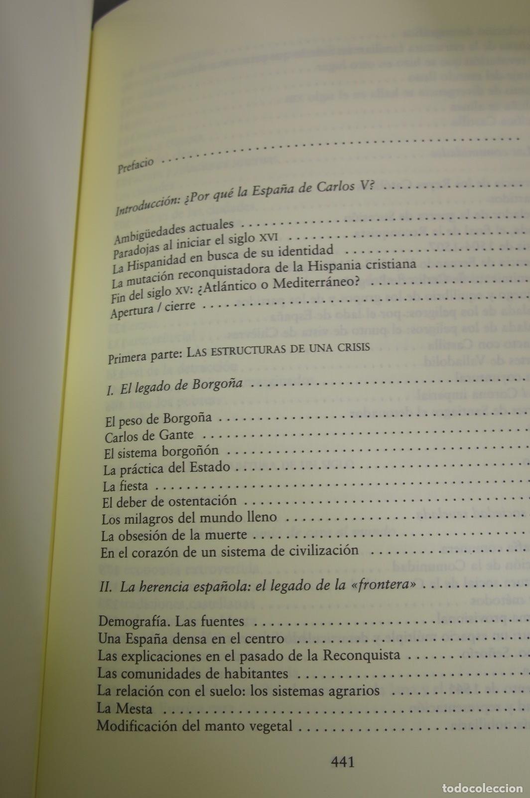 Libros de segunda mano: LA ESPA&Ntilde;A DE CARLOS V. CHAUNU - Foto 2