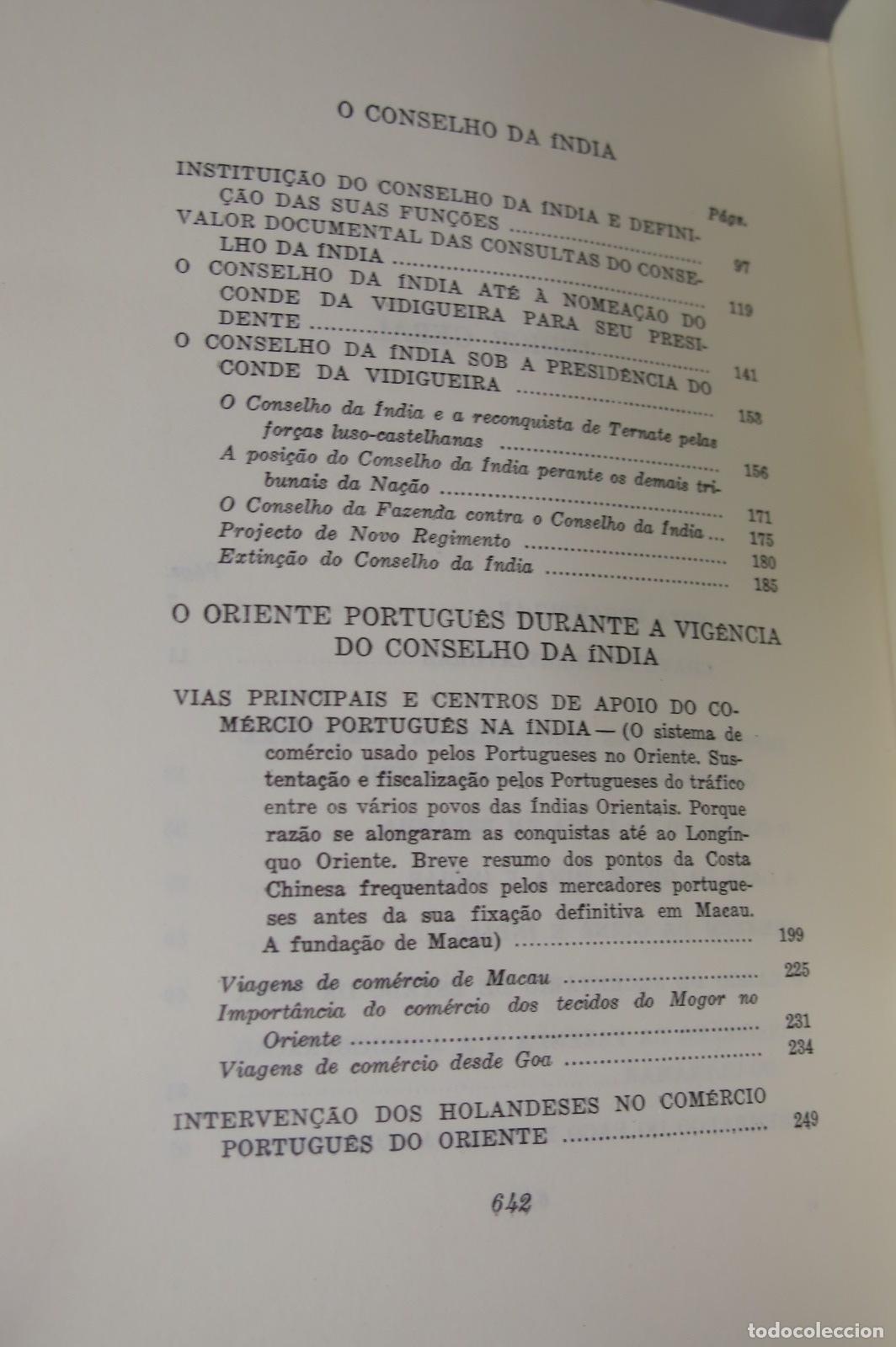 Libros de segunda mano: O CONSELHO DA INDIA. MENDES DA LUZ - Foto 3