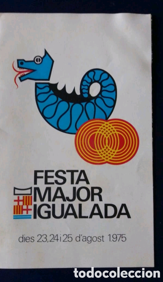 Libros de segunda mano: 3 PROGRAMAS FIESTA MAYOR de IGUALADA (Tama&ntilde;o Bolsillo) - Foto 3