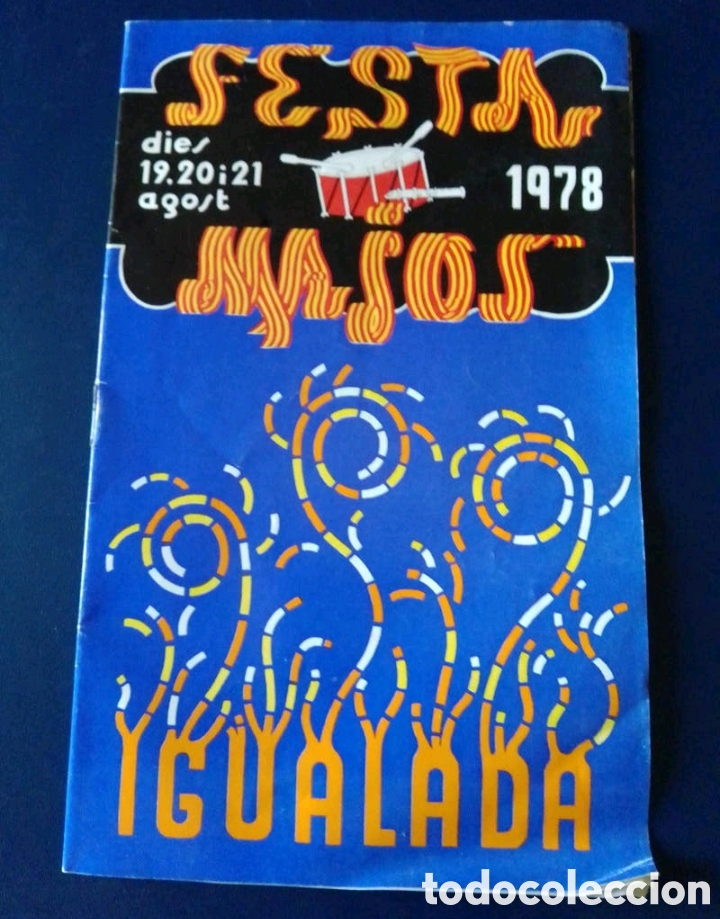 Libros de segunda mano: 3 PROGRAMAS FIESTA MAYOR de IGUALADA (Tama&ntilde;o Bolsillo) - Foto 4