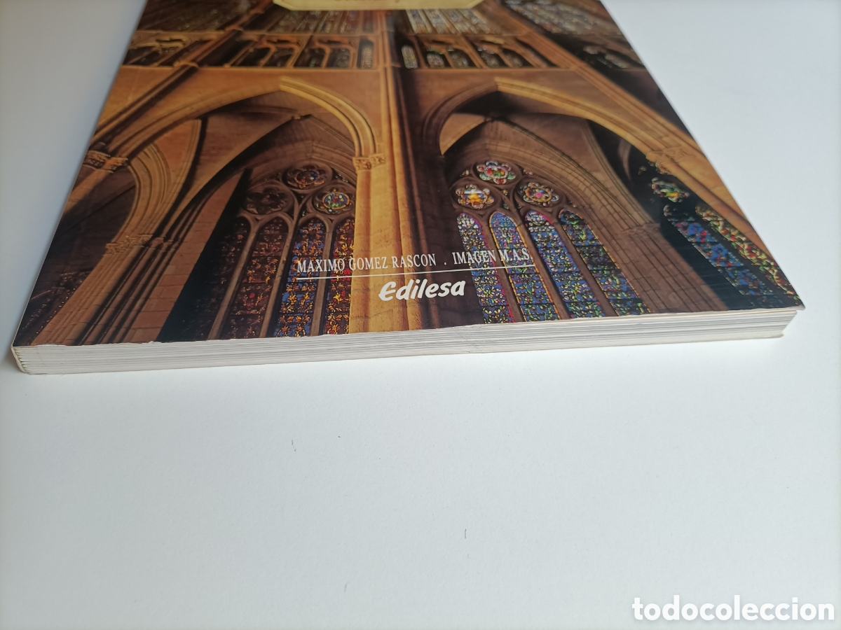 Libros de segunda mano: La catedral de Le&oacute;n. Cristal y fe. M&aacute;ximo G&oacute;mez - Foto 3