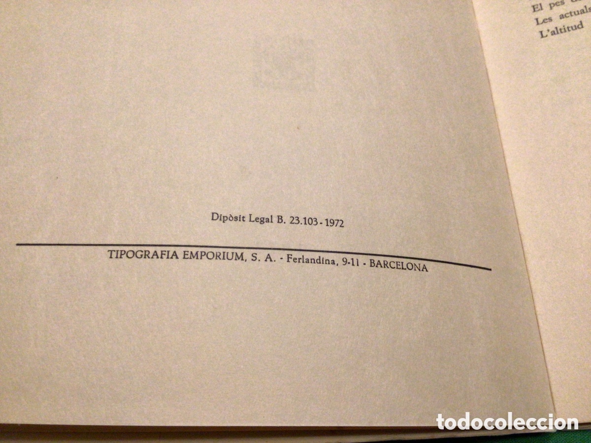 Libros de segunda mano: EVOLUCI&Oacute; DEMOGR&Aacute;FICA DE LA COMARCA D&rsquo;IGUALADA - Foto 3