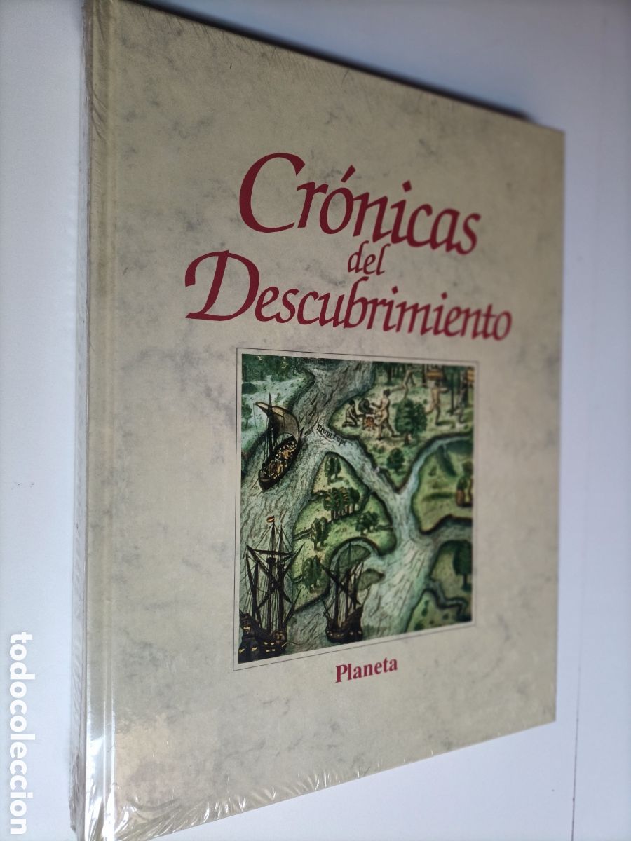Libros de segunda mano: Cr&oacute;nicas del descubrimiento . Planeta. - Foto 1