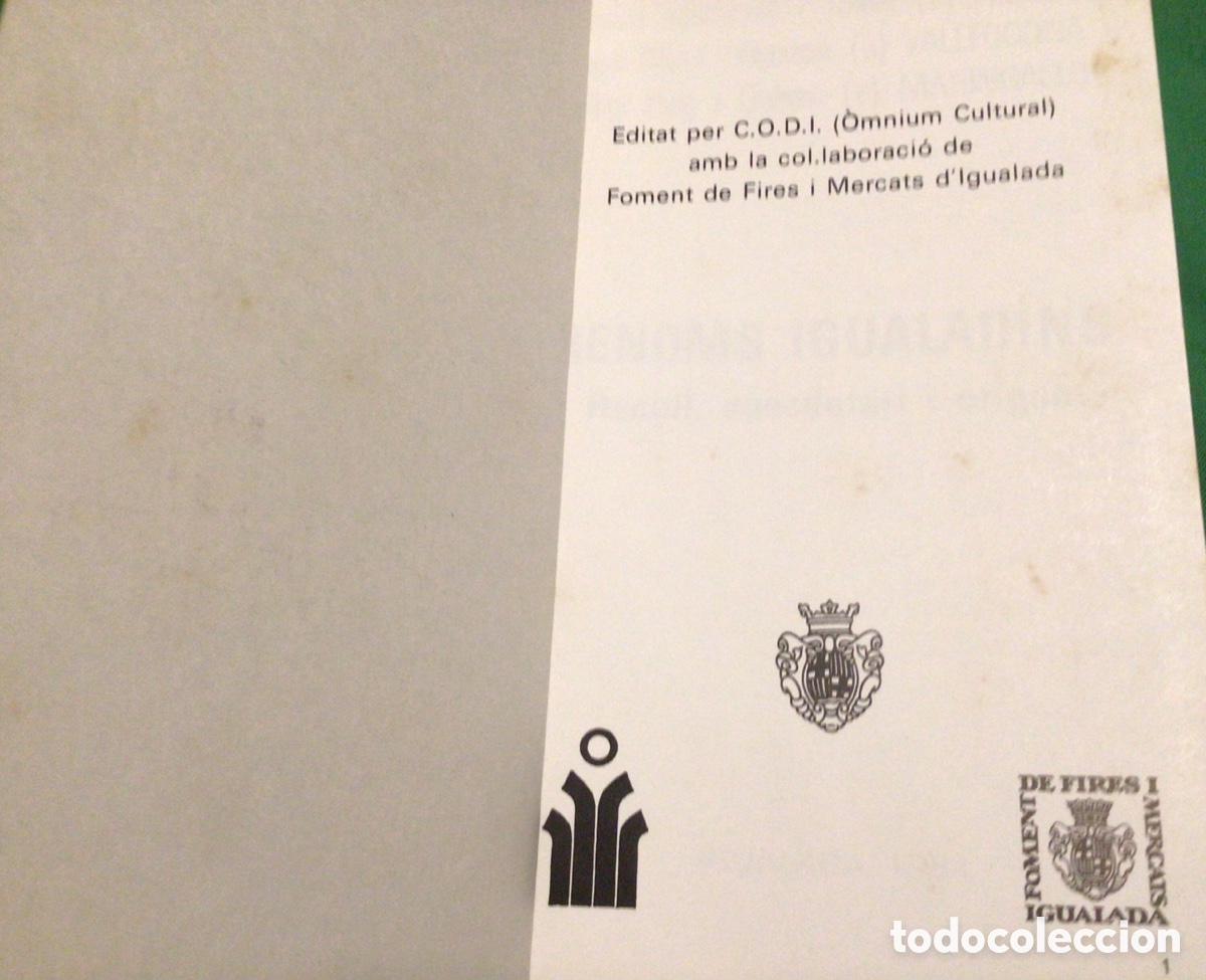Libros de segunda mano: RENOMS IGUALADINS (1984) - Foto 2