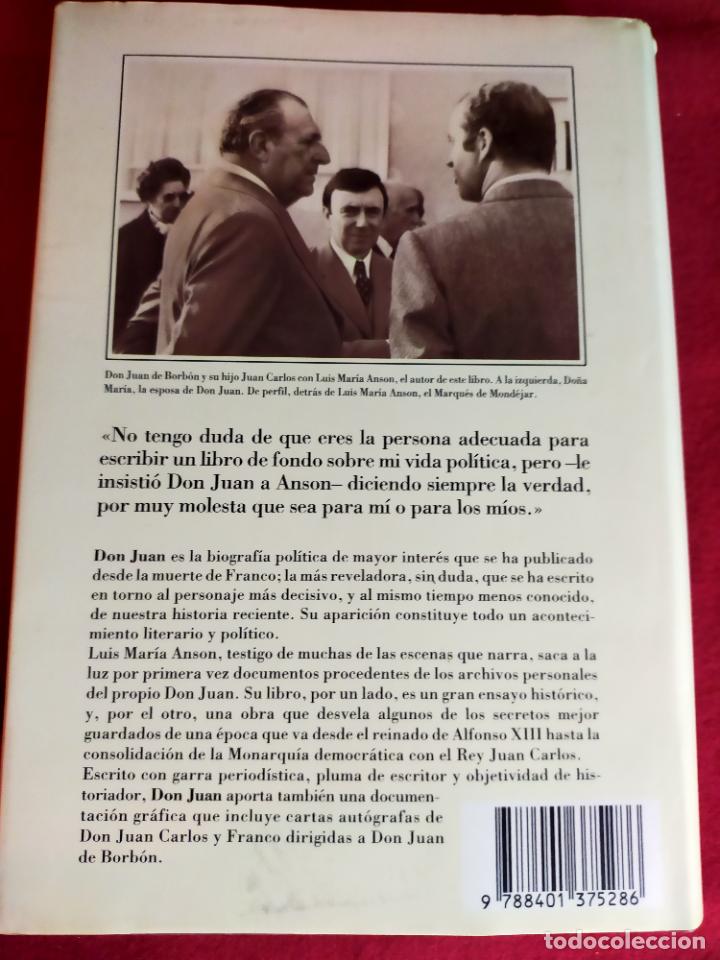 Libros de segunda mano: DON JUAN - LUIS MARIA ANSON - Foto 2