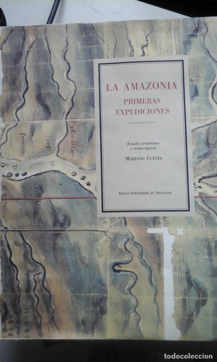 Libros de segunda mano: LA AMAZONIA. PRIMERAS EXPEDICIONES (Madrid, 1993) - Foto 1