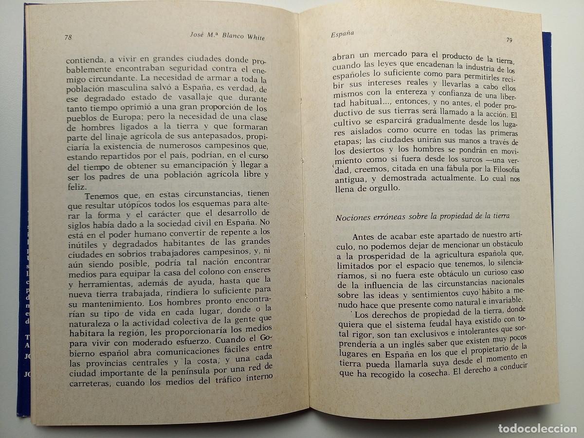 Libros de segunda mano: ESPA&Ntilde;A. JOSE MARIA BLANCO WHITE - Foto 6
