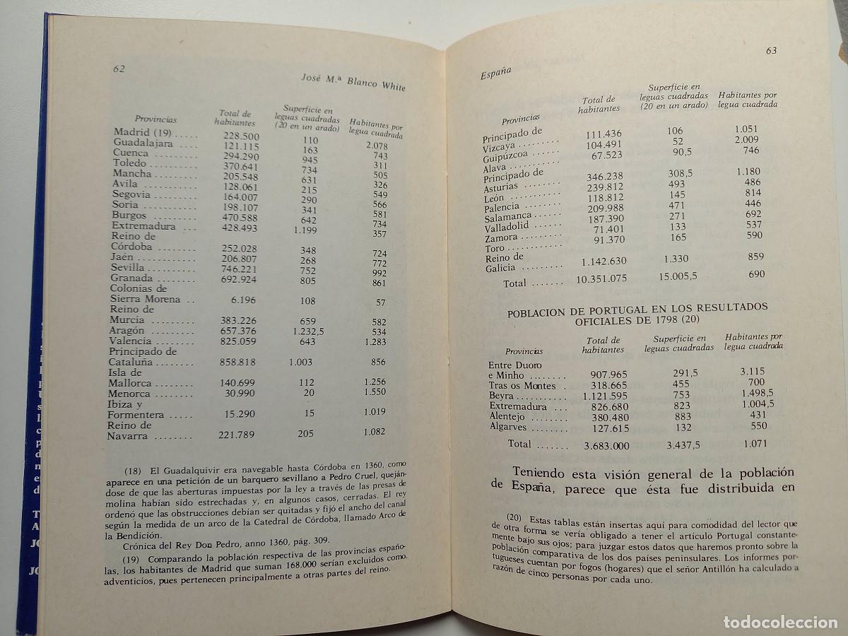 Libros de segunda mano: ESPA&Ntilde;A. JOSE MARIA BLANCO WHITE - Foto 7