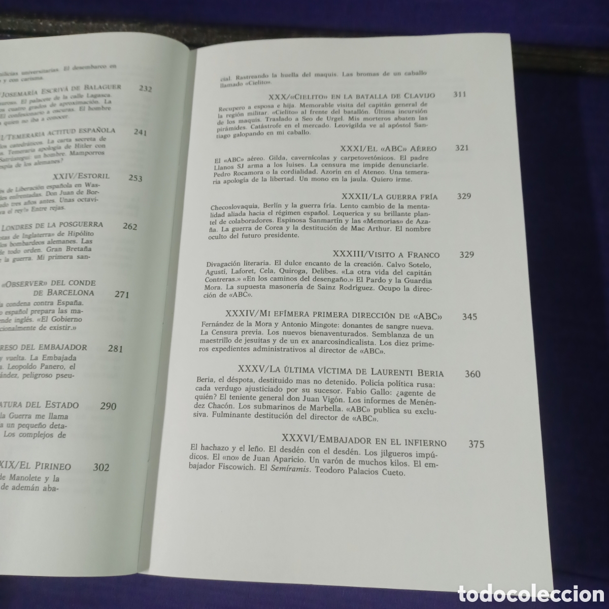 Libros de segunda mano: FRANCO, SI, PERO ... TORCUATO LUCA DE TENA - Foto 8