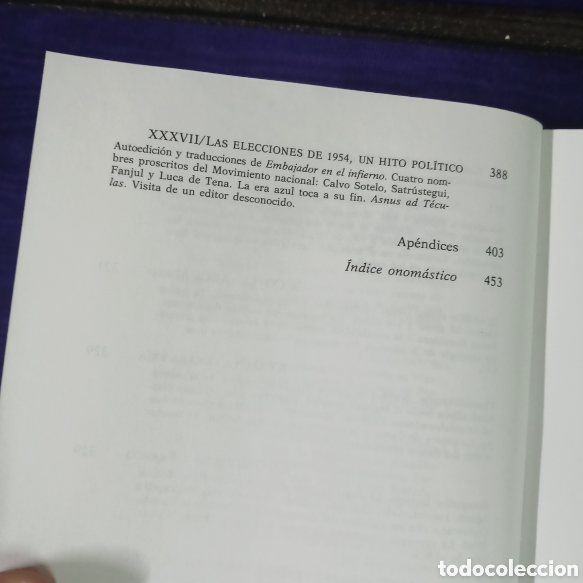 Libros de segunda mano: FRANCO, SI, PERO ... TORCUATO LUCA DE TENA - Foto 9