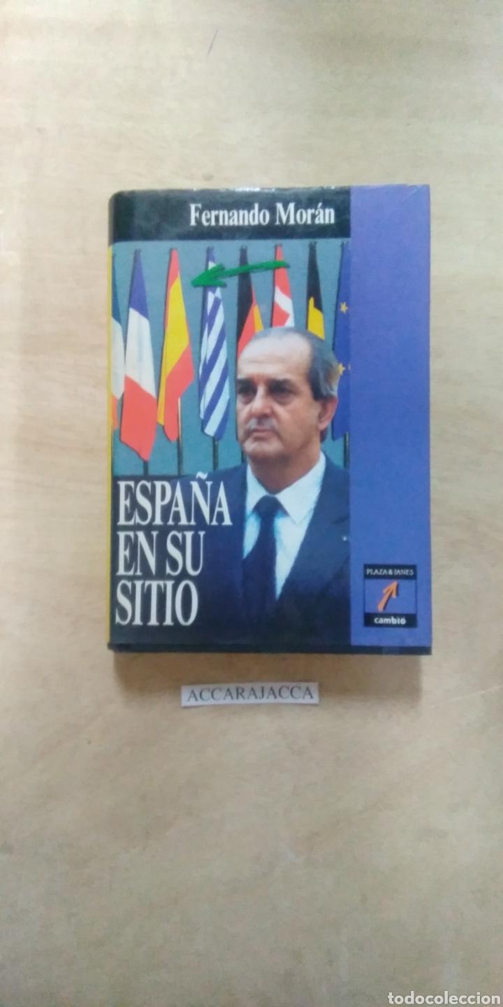 Libros de segunda mano: Espa&ntilde;a en su sitio. Fernando Moran - Foto 1