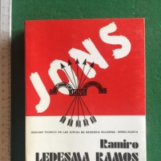 Libros de segunda mano: RAMIRO LEDESMA RAMOS ESCRITOS POLITICOS 1933-1934. Lote 401689809