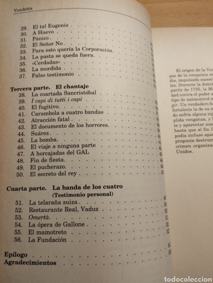Libros de segunda mano: VENDETTA (ERNESTO EKAIZER) - Foto 4