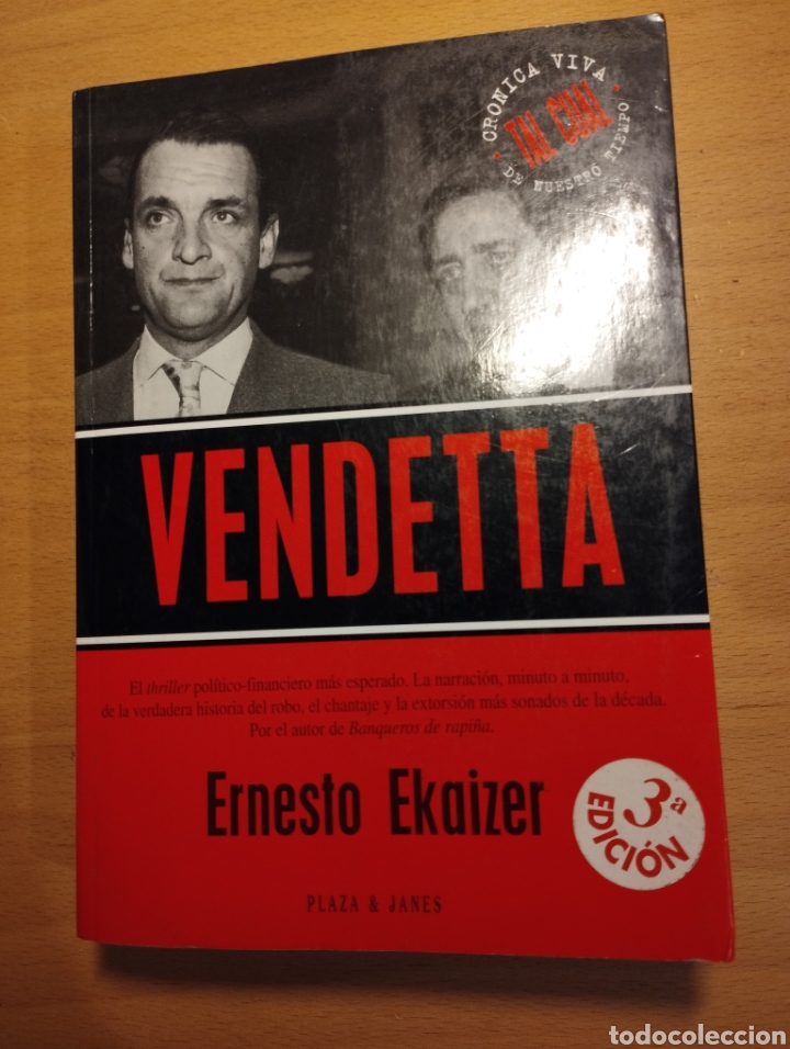 Libros de segunda mano: VENDETTA (ERNESTO EKAIZER) - Foto 1