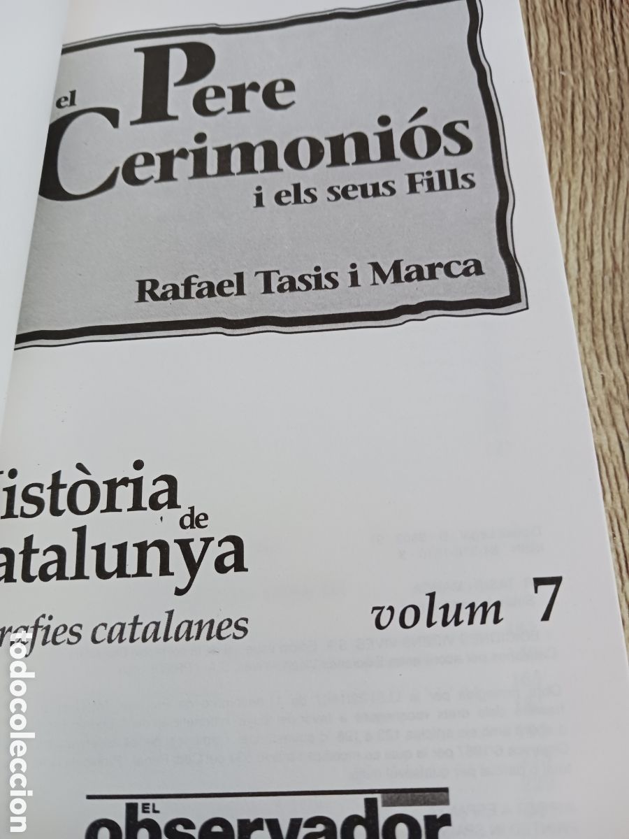 Libros de segunda mano: Pere el Ceremonios de,Rafael Tasis i Marca - Foto 2