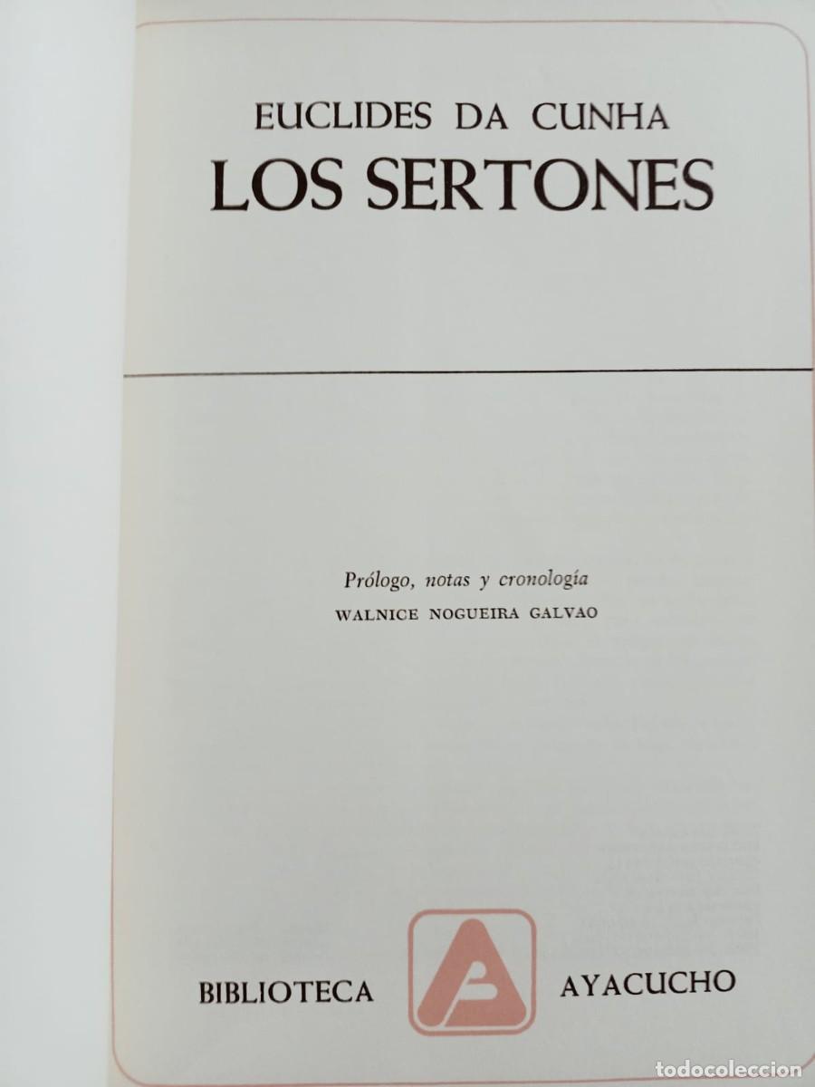 Libros de segunda mano: LOS SERTONES, de EUCLIDES DA CUNHA - Foto 3