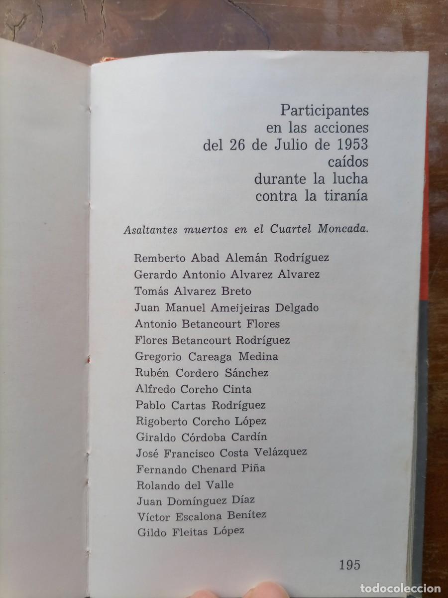 Libros de segunda mano: Fidel Castro la Historia me absolver&aacute; - Foto 7