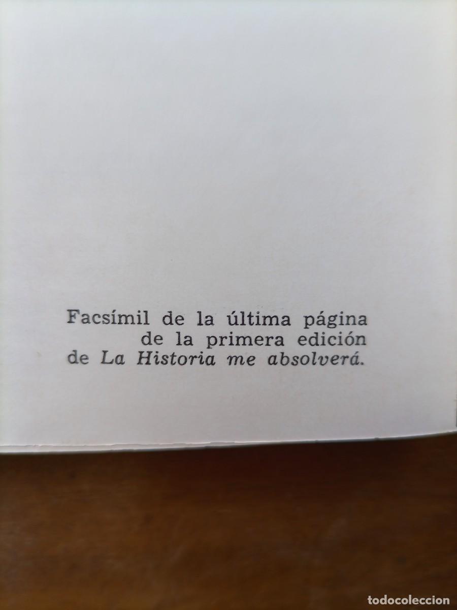 Libros de segunda mano: Fidel Castro la Historia me absolver&aacute; - Foto 10