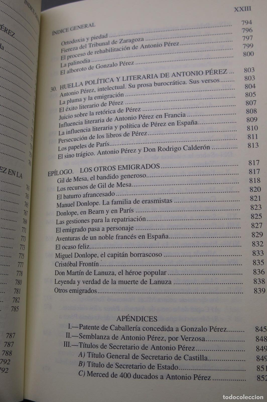Libros de segunda mano: Antonio P&eacute;rez. Gregorio Mara&ntilde;&oacute;n - Foto 12