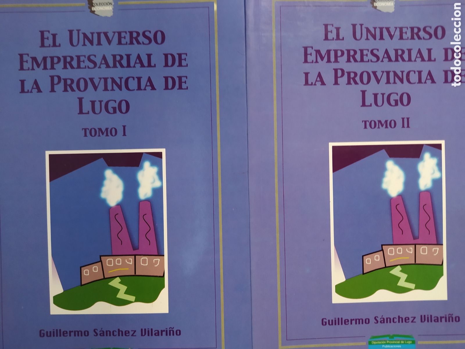Libros de segunda mano: El universo empresarial de la provincia de Lugo. Tomo I y II